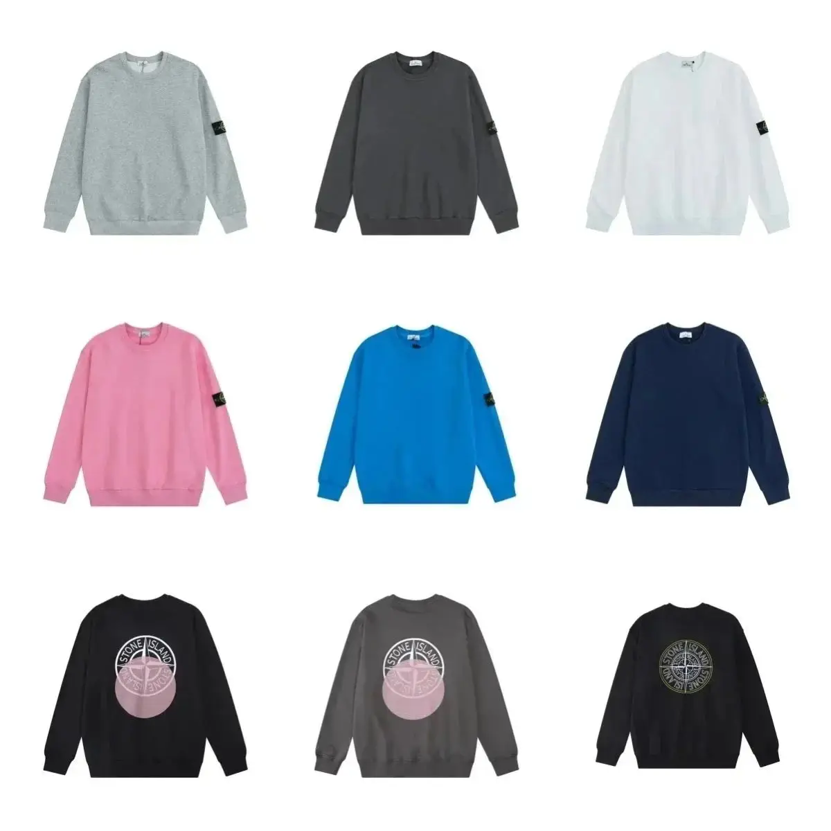 Stone Island Sweatshirt - Casual Long Sleeve Top