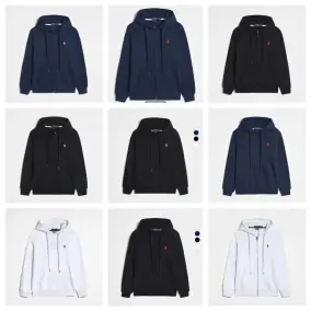 Polo Ralph Lauren Classic Fit Zip-Up Hoodie [12 styles]