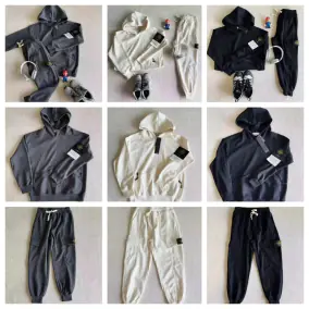 Stone Island Hoodie & Jogger Set [3 styles]