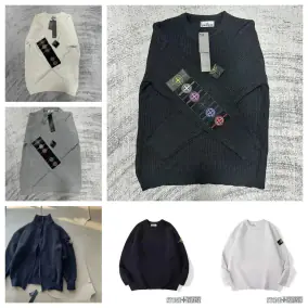 Stone Island Ribbed Crewneck Sweater [Multiple Colors & Styles]