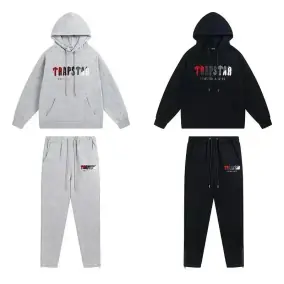 Trapstar Hoodie Suits [Gray & Black Sets]