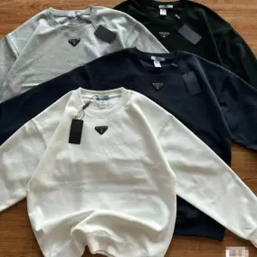 Prada Triangle Sweatshirt