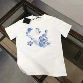 Louis Vuitton Watercolor Graphic T-Shirt
