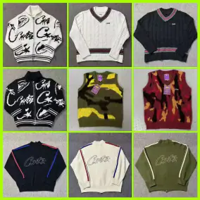 Corteiz Sweater Collection [9 Styles: Zip-Up