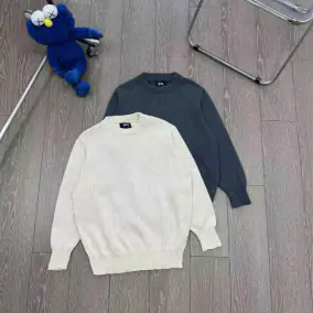 Stussy Ribbed Crewneck Sweater [2 styles]