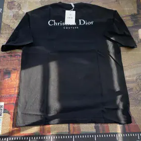 Christian Dior Couture Black T-Shirt for Men