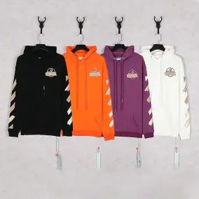 Off-White Diagonal Stripe Hoodie