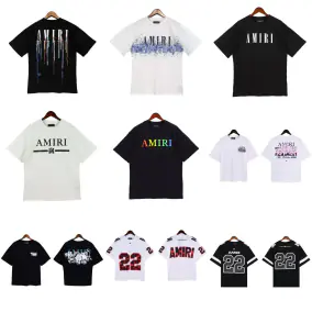 Amiri T-Shirts [Multiple Designs Including Drip