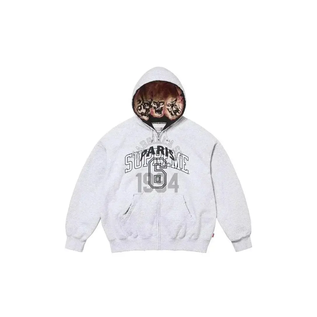 Supreme Skull-Lined Zip Hoodie (7 style)