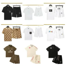 Balenciaga Polo-shirt and Shorts Set