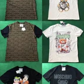 Moschino Teddy Bear Print T-Shirts [37 styles]