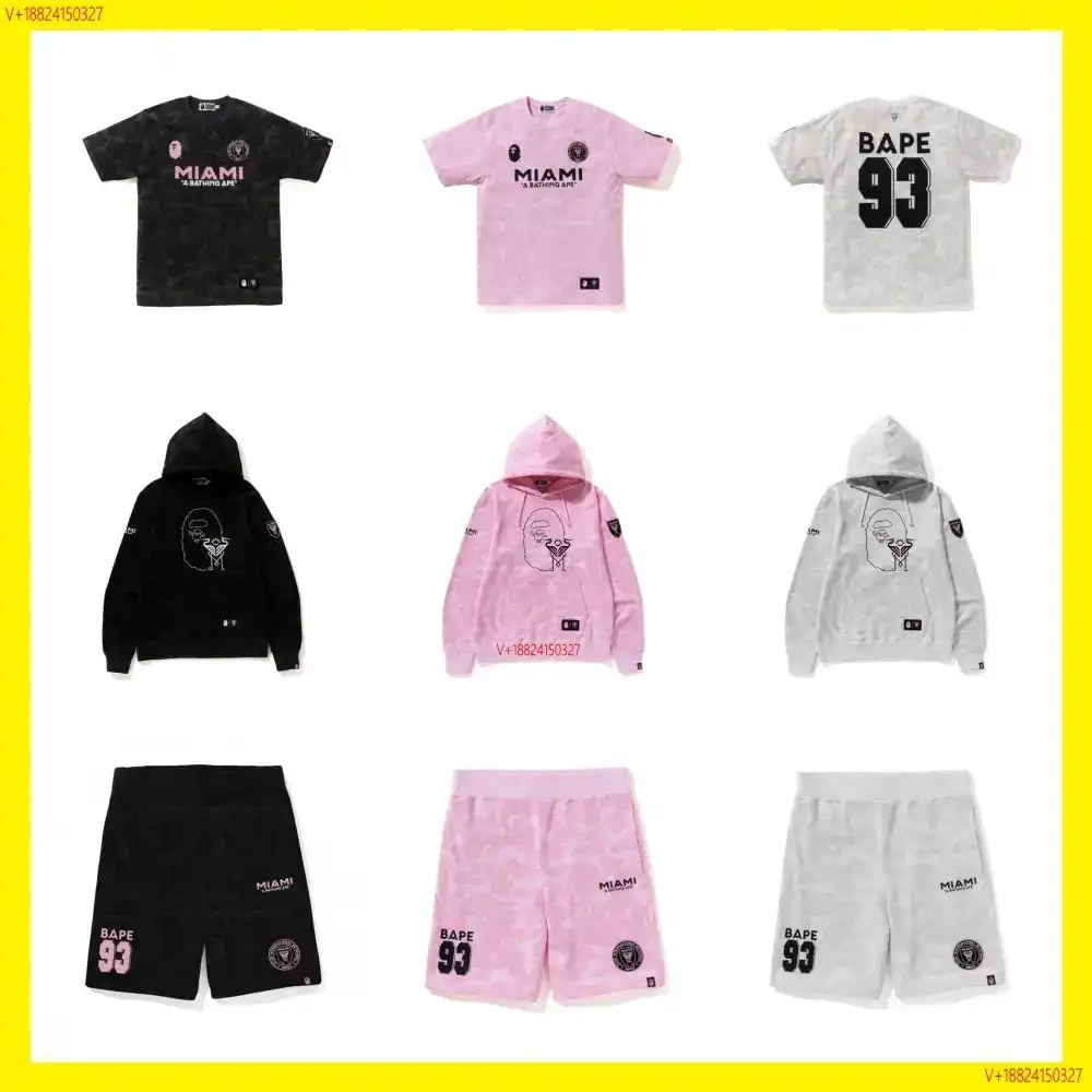 Bape T-Shirt and Jersey Shorts Set