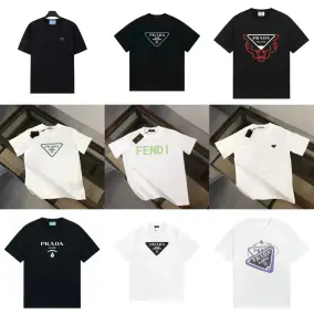 Prada Triangle Logo T-Shirt
