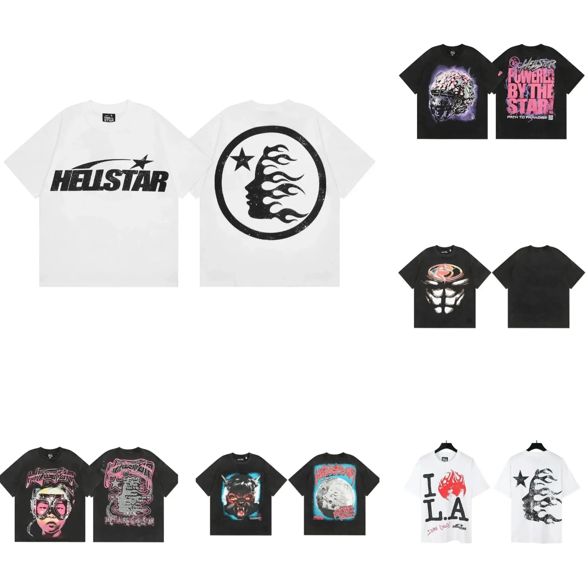 Hell Star T-Shirt - 40 Styles
