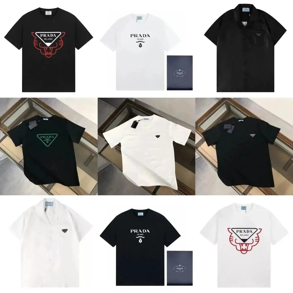 Prada Triangle T-Shirt