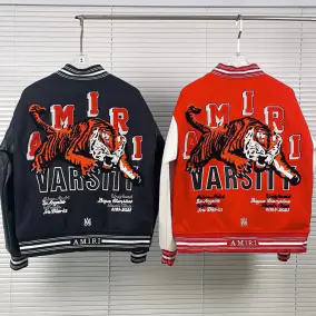 AMIRI Varsity Tiger Embroidered Jacket [2 styles]
