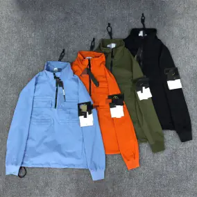 Stone Island Half-Zip Jacket - 4 Colors