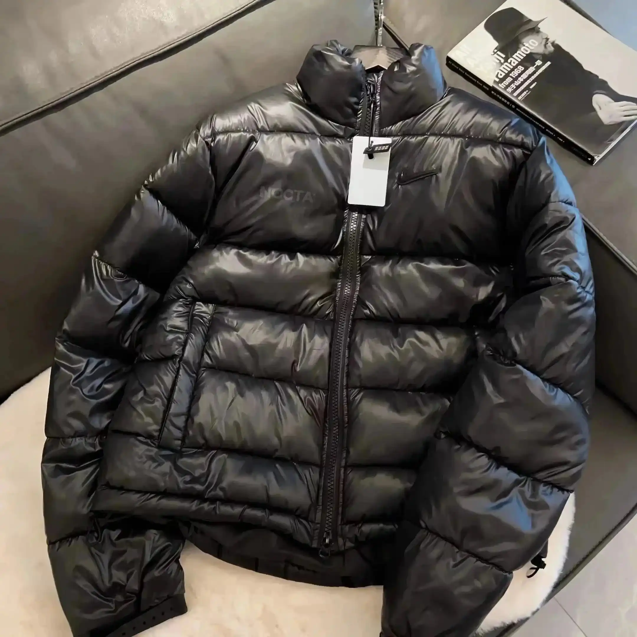 Fashion Stand-Collar Puffer Jacket