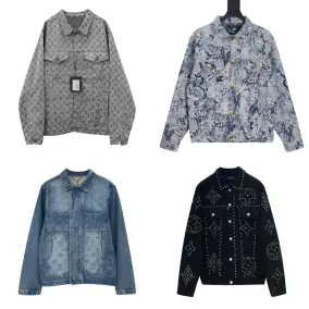 Louis Vuitton Floral Denim Jacket