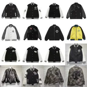 Chrome Hearts Baseball Varsity Jackets