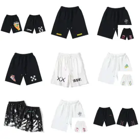 Shorts with Multiple Designs Including Arrow