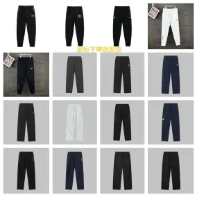 Flocked Print Velcro Casual Pants