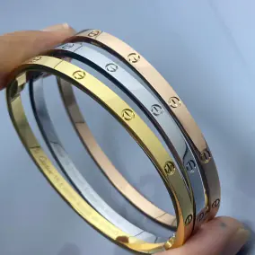 Cartier Love Bangle Bracelets [3 styles]