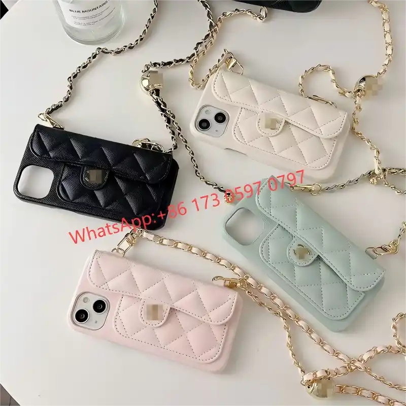 Quilted Phone Case for iPhone - 14 Styles