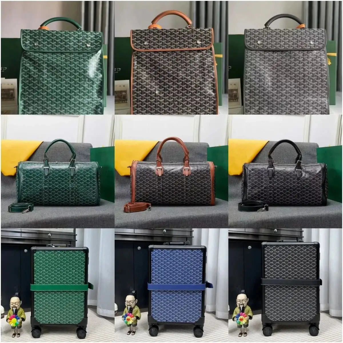 Goyard Duffle Bag 40 Style