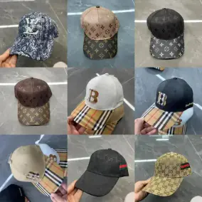 Check Pattern Baseball Caps [9 Styles]