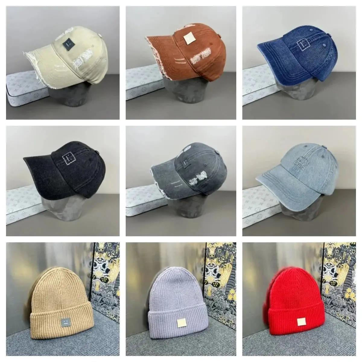 Acne Studios Caps & Beanies (39 Styles)