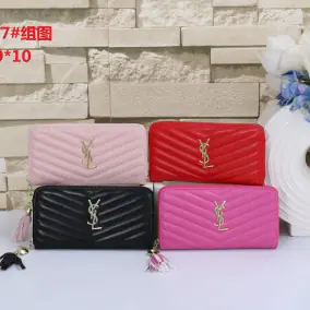 YSL Quilted Wallet [12 styles]