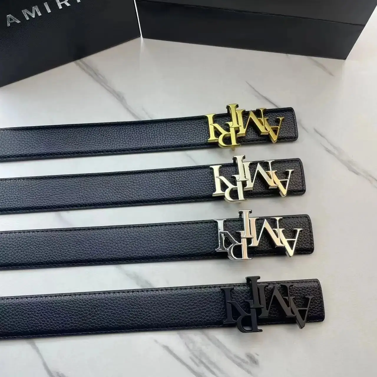AMIRI belt collection