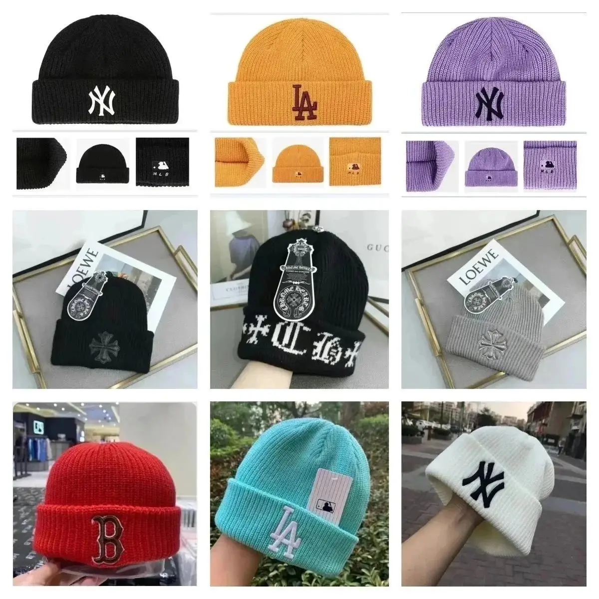 Chrome Hearts Knit Beanie Hat