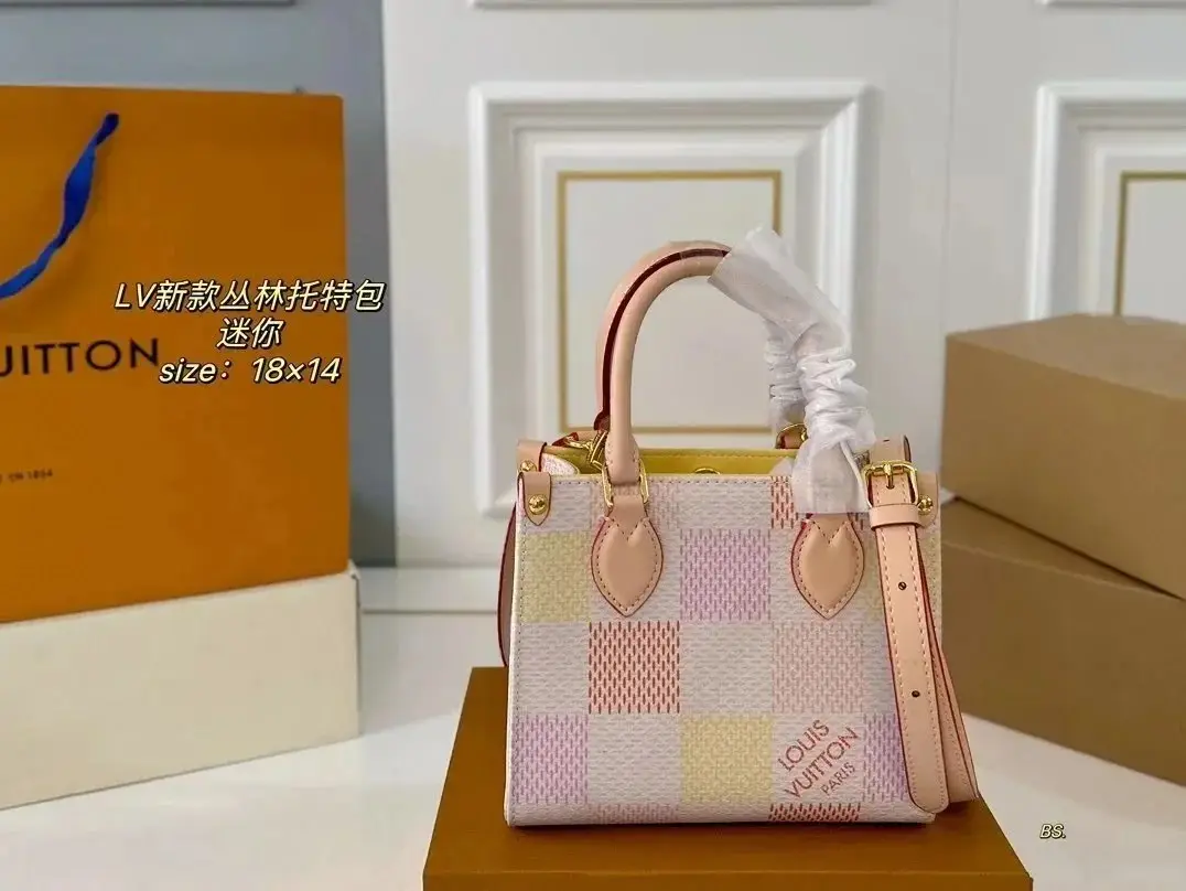 Louis Vuitton Mini Boite Chapeau Canvas Tote Bag