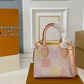Louis Vuitton Mini Boite Chapeau Canvas Tote Bag
