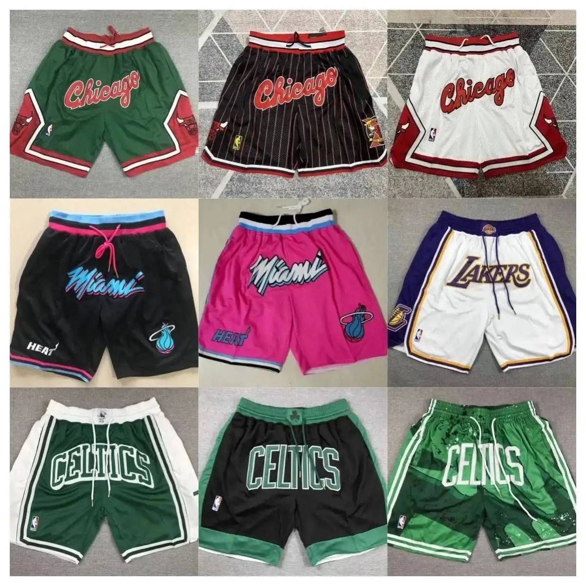 NBA Basketball Shorts - 30+ Styles