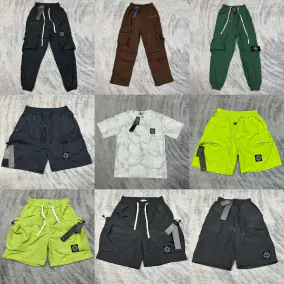 Stone Island Cargo Pants/Shorts & T-Shirt
