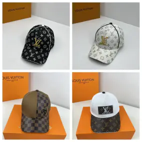 Louis Vuitton Canvas Caps [4 Styles]