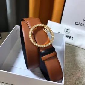 Chanel Leather Belt