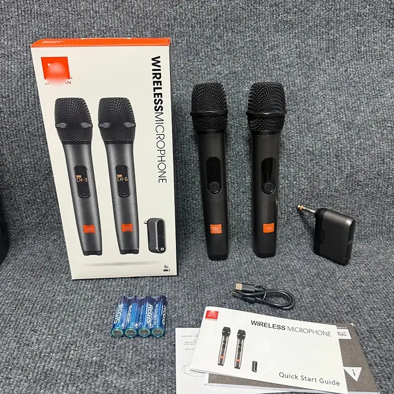 Wireless microphone set view 7