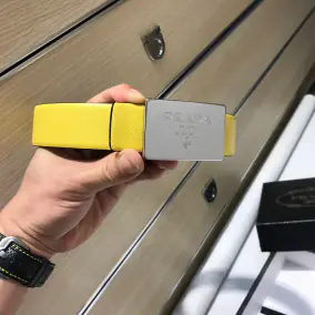 Prada Leather Belt