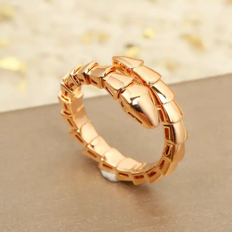 925 sterling silver serpent ring style option A