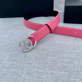 Chanel Leather Belt