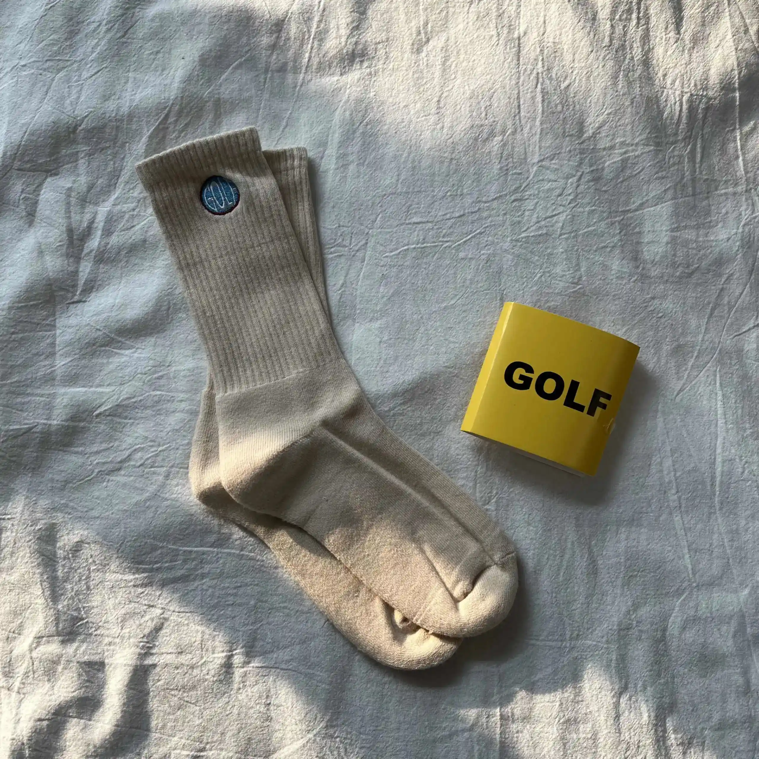 Design socks apricot towel socks view 2