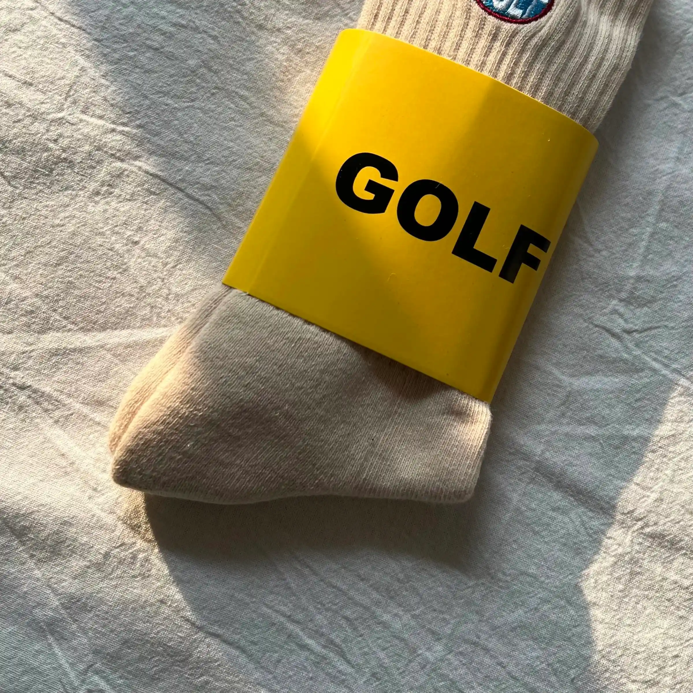 Design socks apricot towel socks view 3