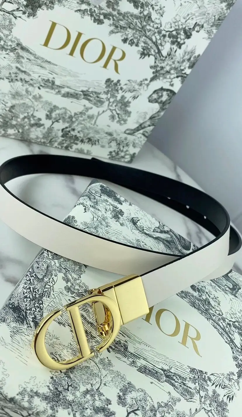 Dior Leather Belt