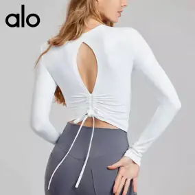 Alo Activewear Long-Sleeve Yoga Top [4 styles]