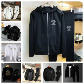 Black Tracksuit Set