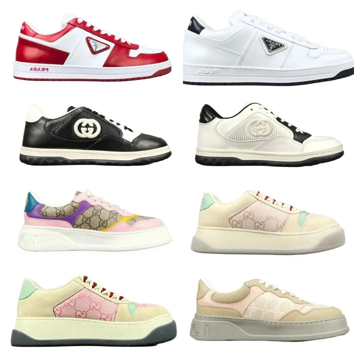 Gucci Chunky Sneakers, 34 Styles
